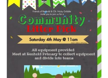 Community Litter Pick - 4th May