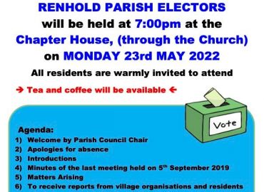 Parish of Renhold Meeting of Electors